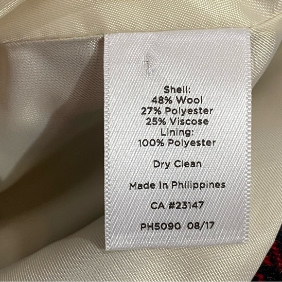 Talbots Shetland Plaid Tartan Blazer - Picture 10 of 12